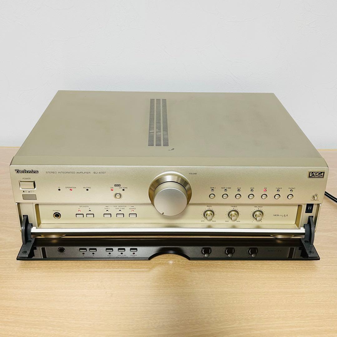 【通電OK】Technics テクニクス プリメインアンプ SU-A707日本製