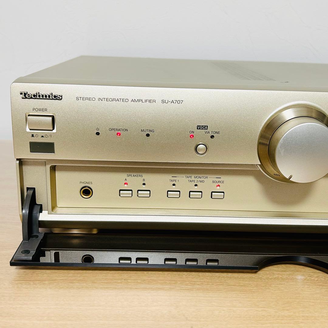 【通電OK】Technics テクニクス プリメインアンプ SU-A707日本製