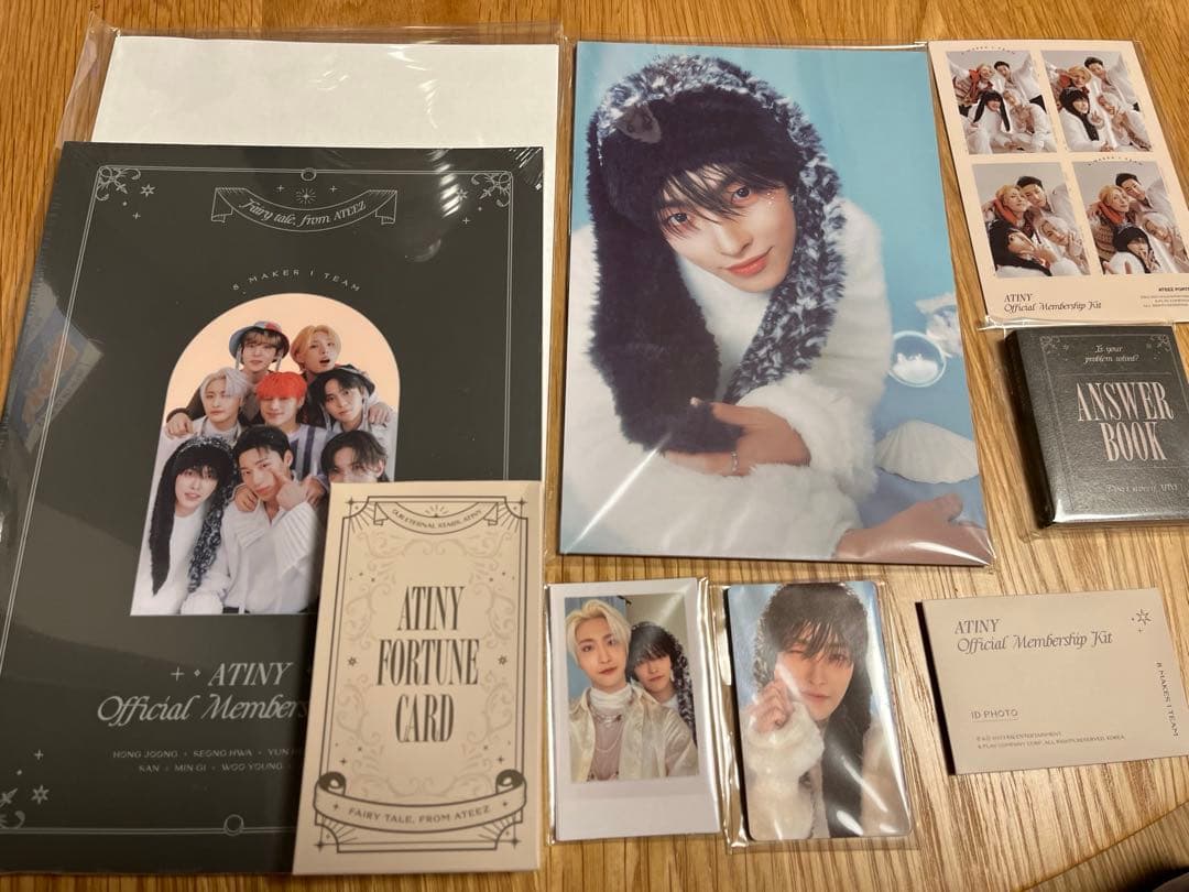 ATEEZ ATINY 4期 特典 MEMBERSHIP メンバーシップキット
