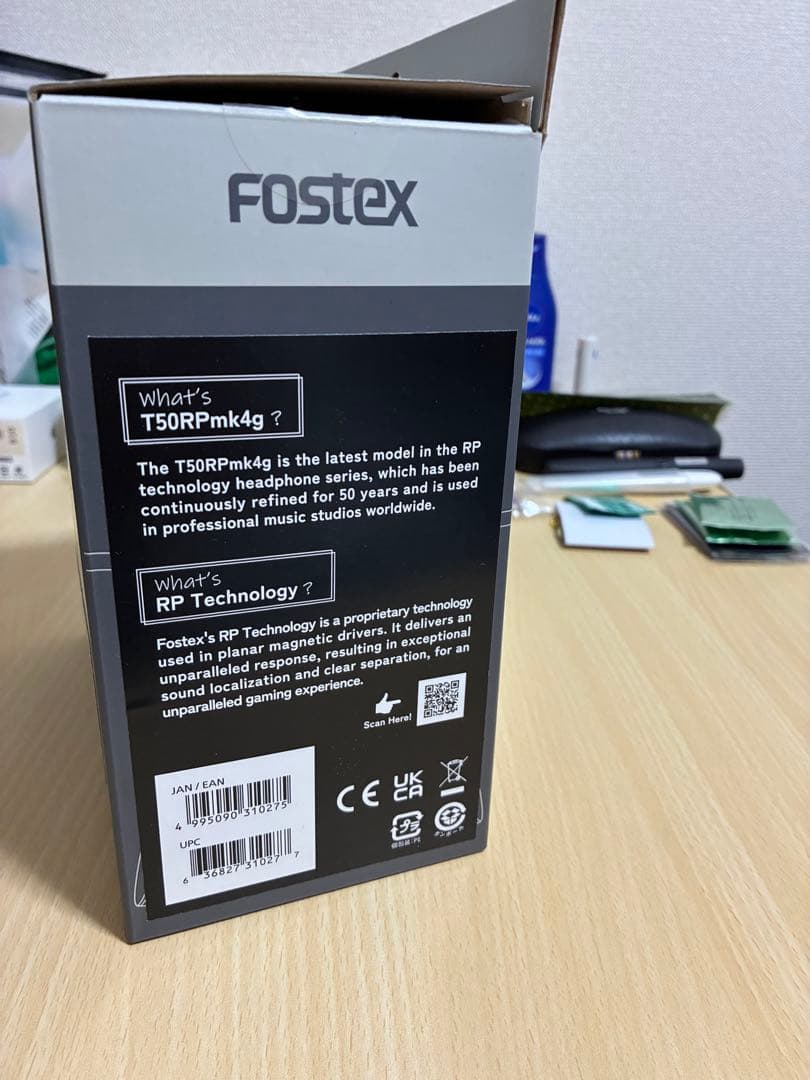 ヘッドホン fostex T50RPmk4