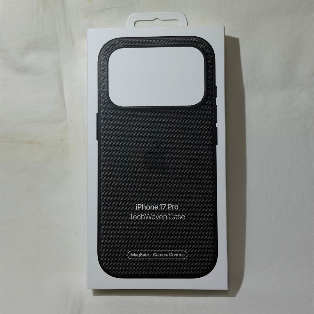 iPhone 17 Pro テックウーブンケース　ブラック