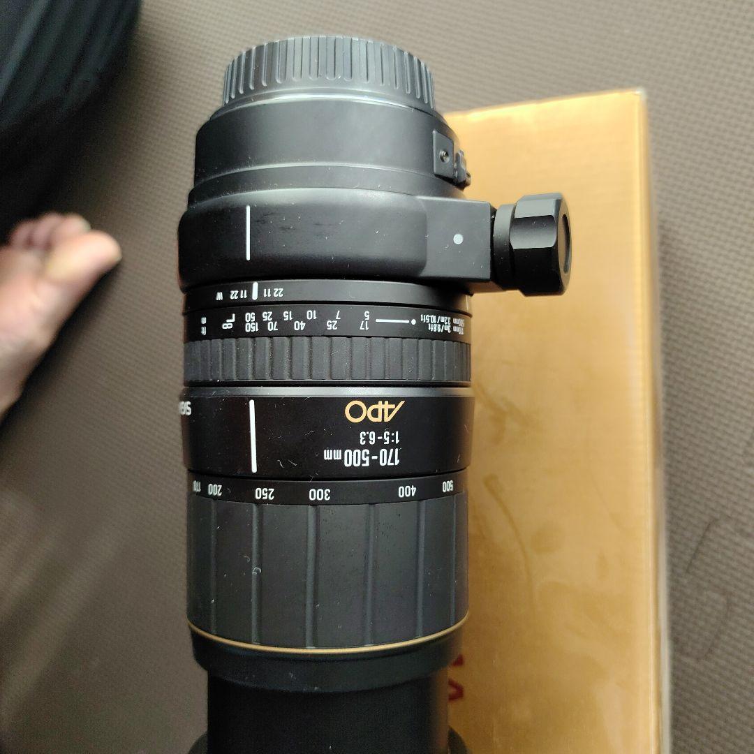 SIGMA170-500mm F5-6.3 APOレンズ　CANON用