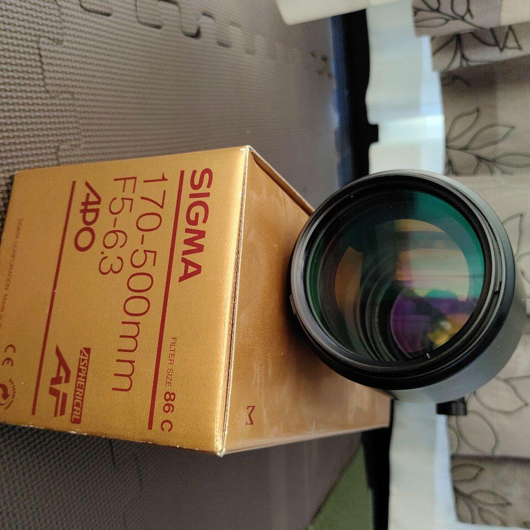 SIGMA170-500mm F5-6.3 APOレンズ　CANON用