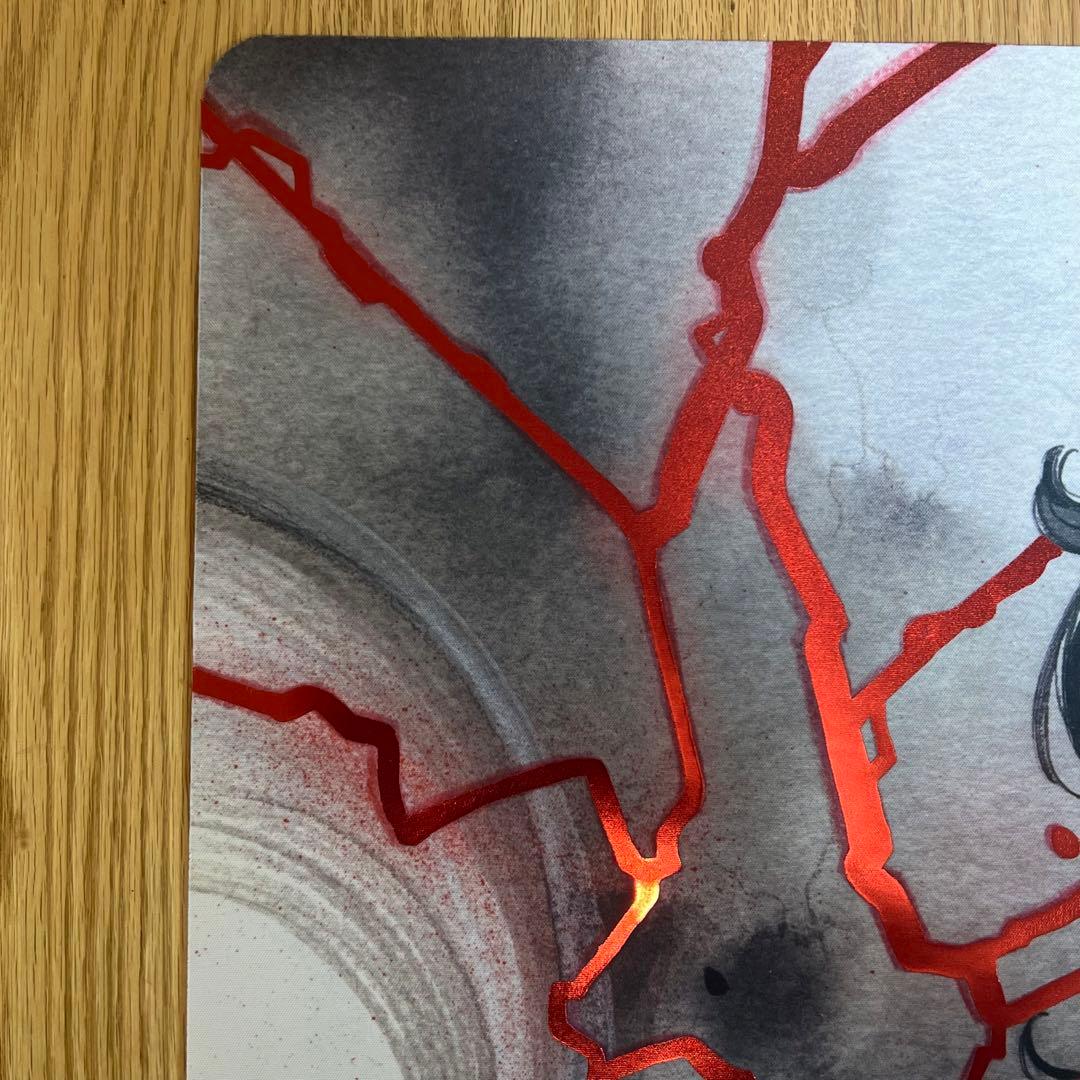 MTG ultra pro 桃桃子 稲妻foilプレイマット