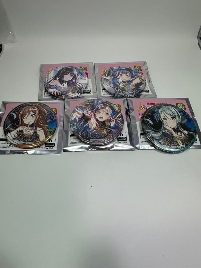 バンドリ!ガールズバンドパーティ!トレーディング缶バッジvol.1.5 ロゼリア