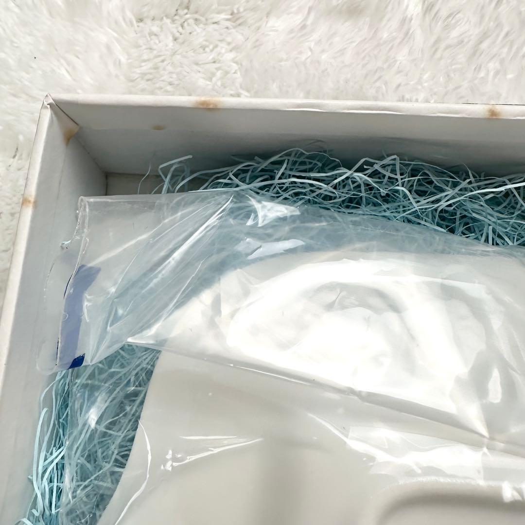 未使用　 ケーキプレート 金彩 スクエア型 黒壺　 箱付き