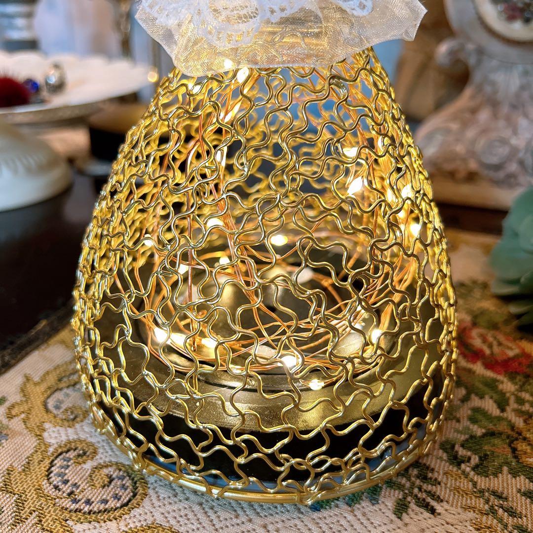 素敵に飾れるアクセサリースタンド ドレスアップトルソー 電飾付（電池蓋欠品）