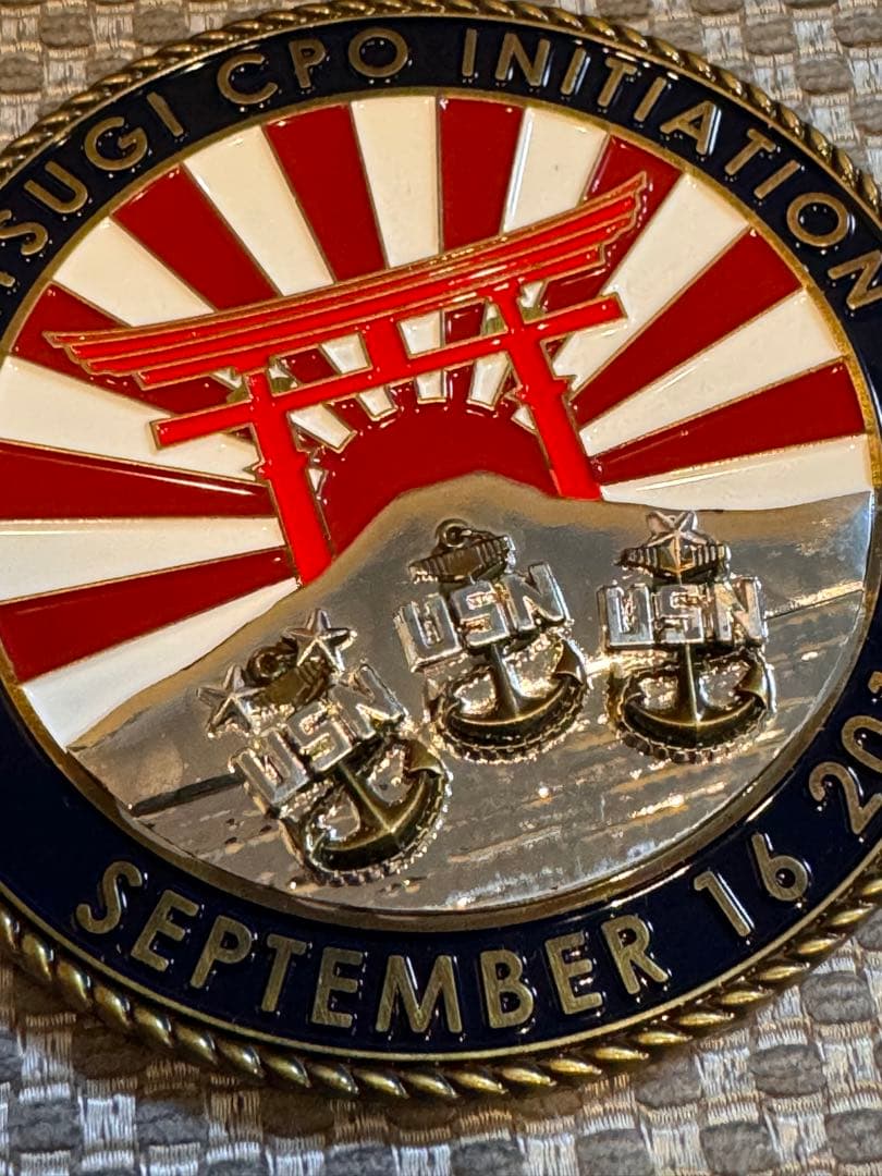 【超レア・超美品】US NAVY 厚木米海軍CPOチャレンジ