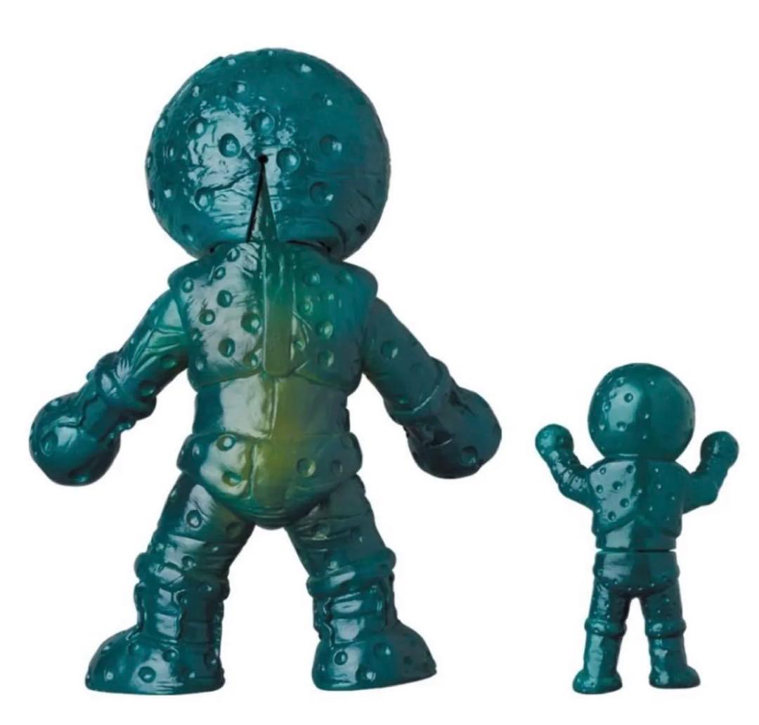 メディコム×東映レトロ★ カイメングリーン+ミニソフビ (人造人間キカイダー