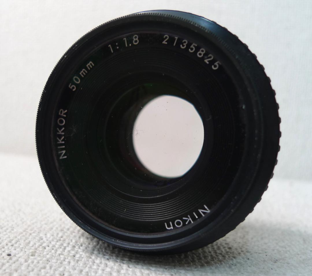 美品★Nikon★ニコン NIKKOR 50mm f/1.8 単焦点レンズ