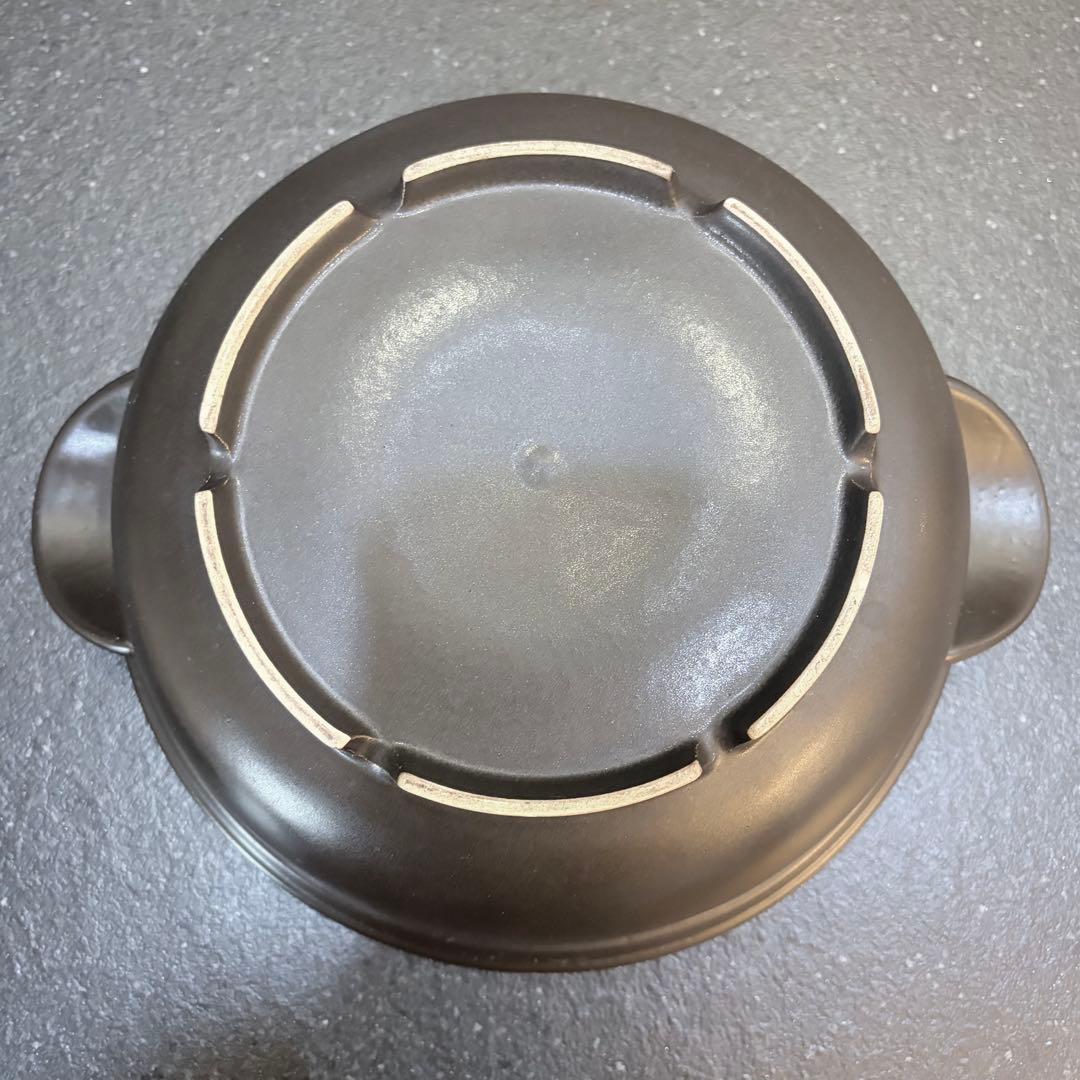 磁性鍋　両手鍋Lサイズ　４点セット（深鍋、浅鍋、ふた、スノコ） 調理器具　電磁波