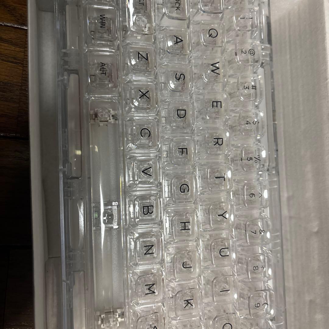 YUNZII X71 キーボード クリスタルアイス軸