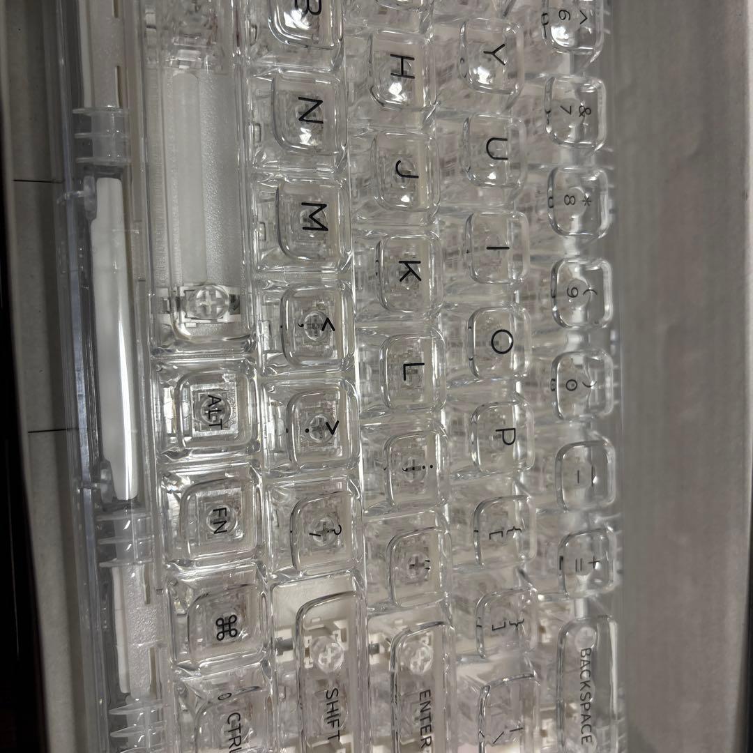 YUNZII X71 キーボード クリスタルアイス軸