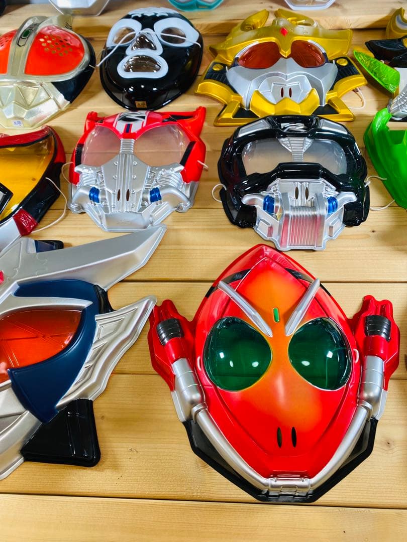 仮面ライダー　フィギュア　特撮　怪人　昭和レトロ　　お面　おめん　まとめ