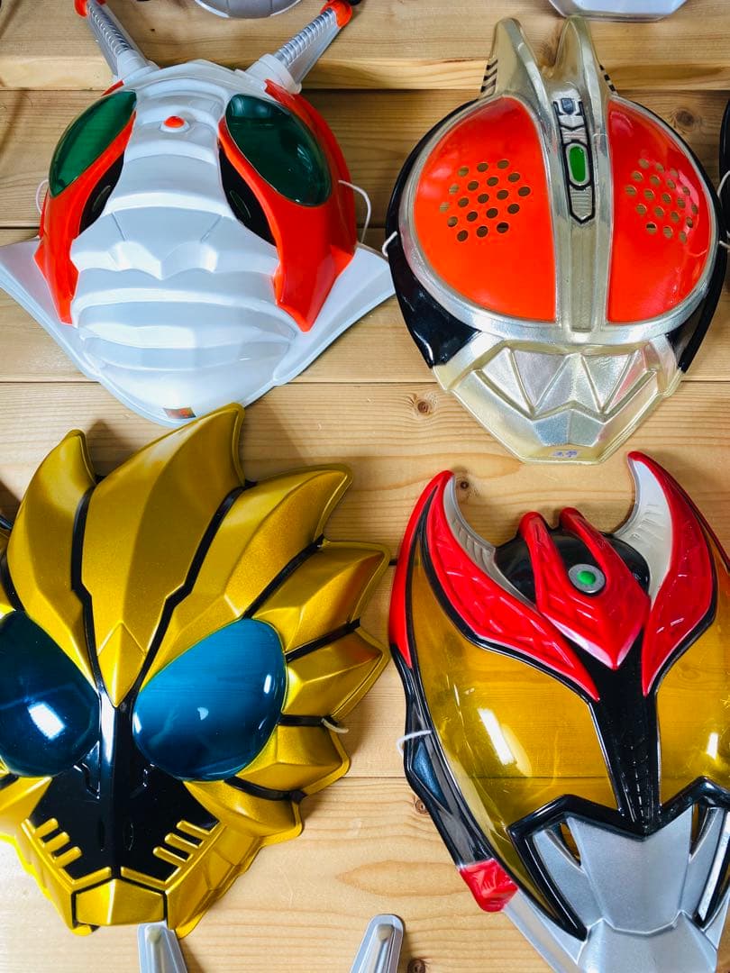 仮面ライダー　フィギュア　特撮　怪人　昭和レトロ　　お面　おめん　まとめ