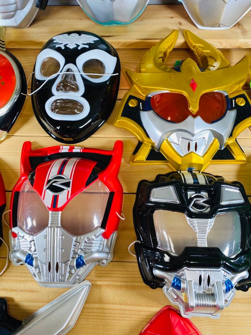 仮面ライダー　フィギュア　特撮　怪人　昭和レトロ　　お面　おめん　まとめ