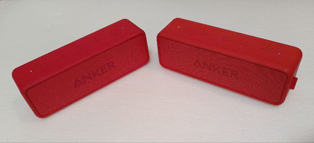 ANKER Soundcore2　PartyCast良好　レッド　2台