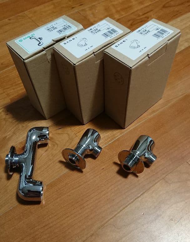 ソケット 水栓  ６点セット