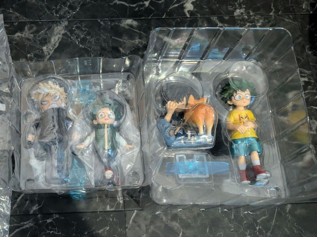 一番くじヒロアカ　E賞　いずくかつき　C賞　いずくてんこ　フィギュア　幼少期