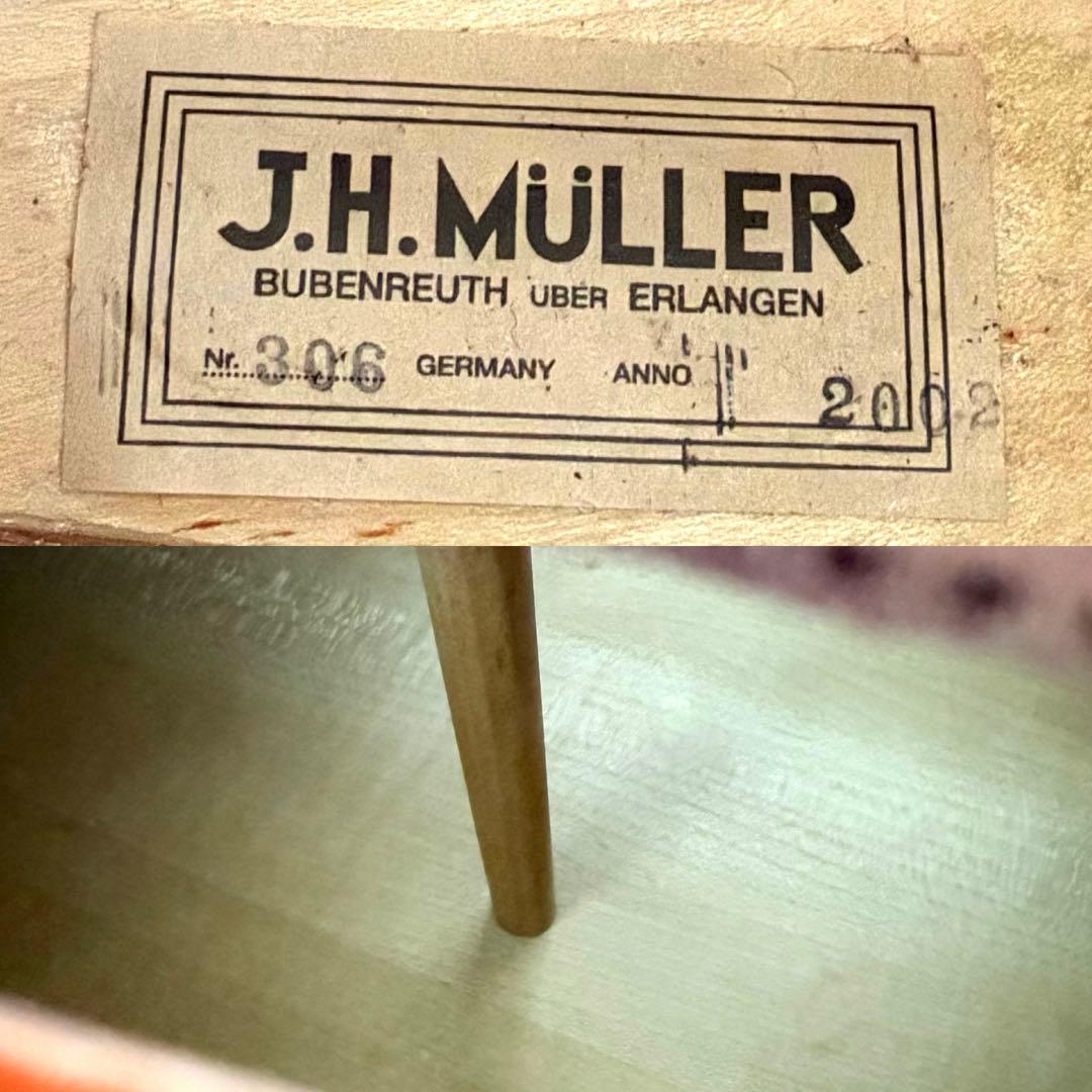 【希少】J.H.MULLER J.H.ミューラー 306 4/4 チェロ