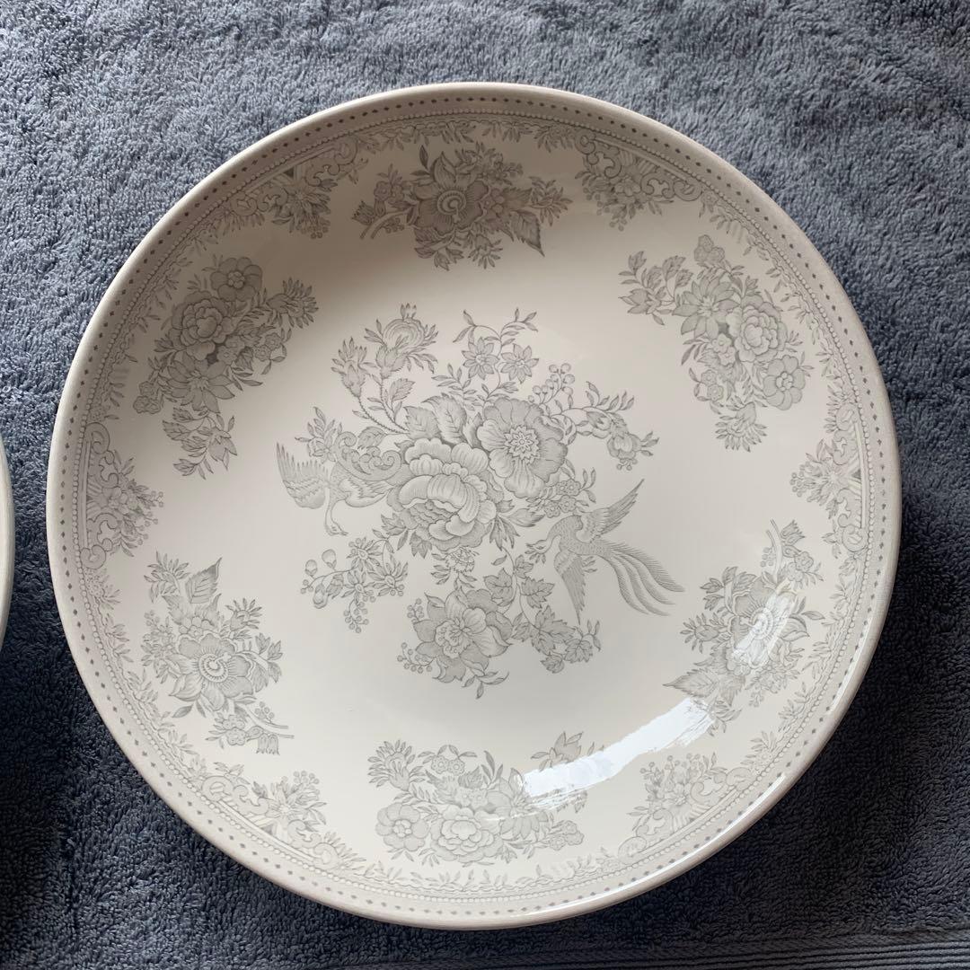 burleigh グレーAsiatic Pheasants 23cm 2枚