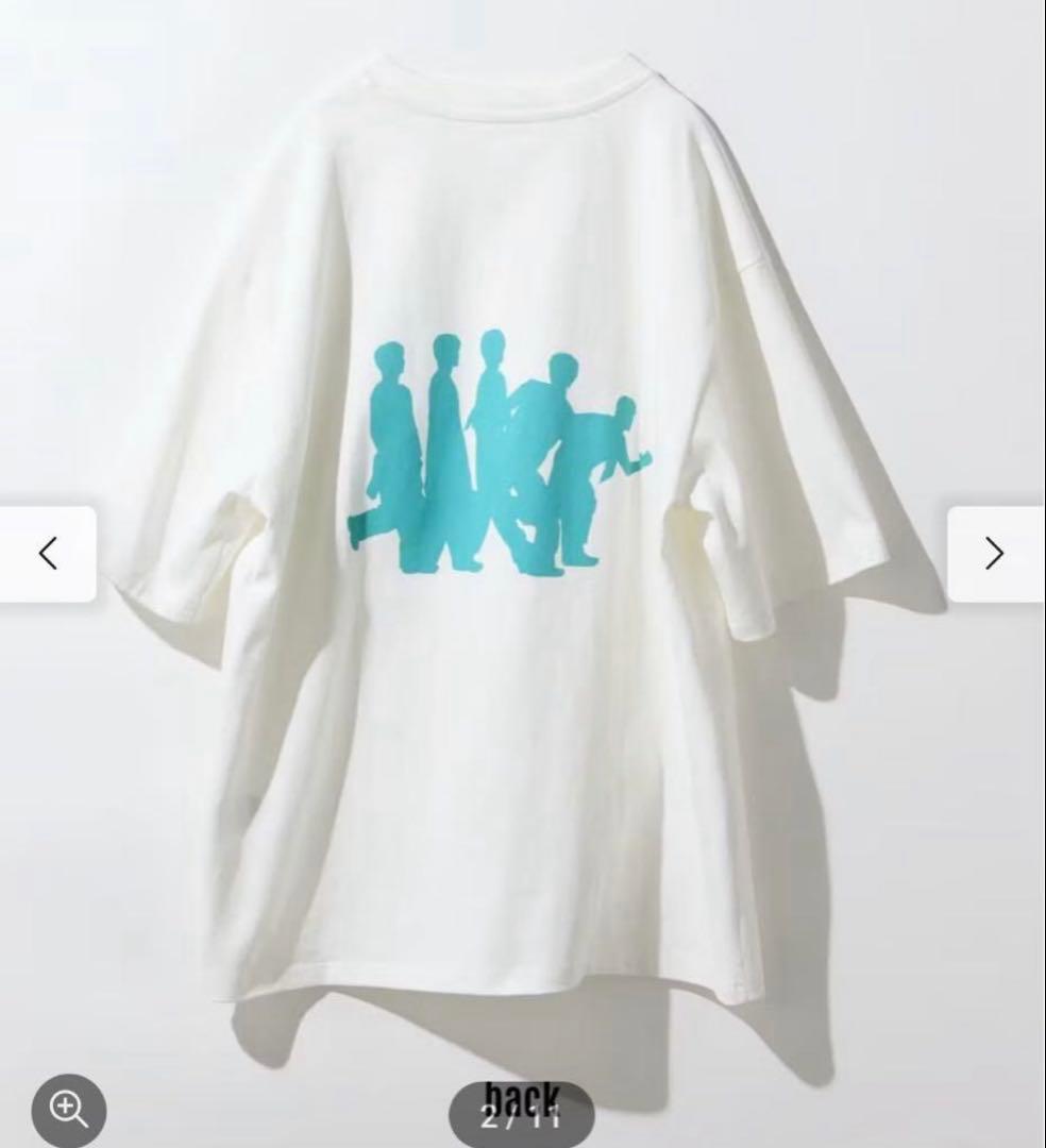 【限定値下げ】M!LKじゃん！シルエットプリントＴシャツ〈オフホワイト〉