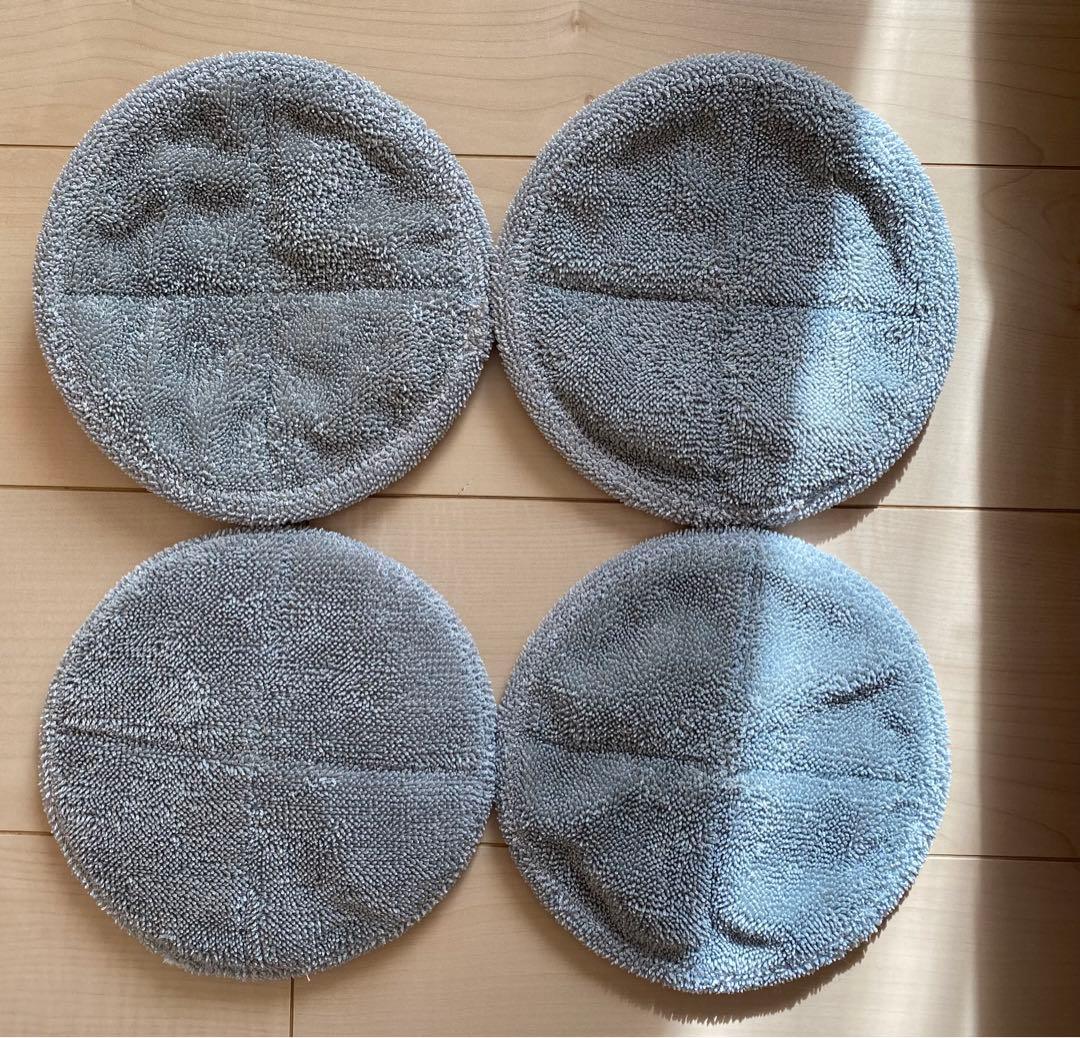 【美品】 iRoom 電動式回転モップクリーナー CU81パット4枚付き