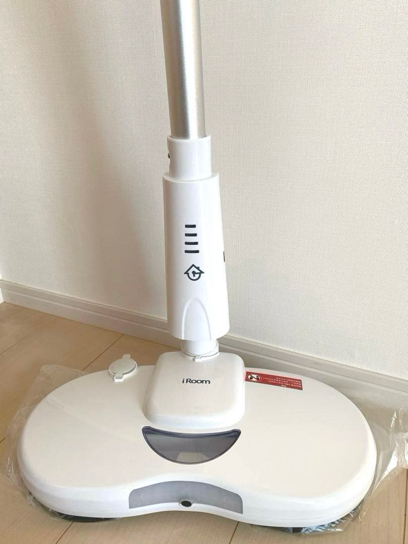 【美品】 iRoom 電動式回転モップクリーナー CU81パット4枚付き