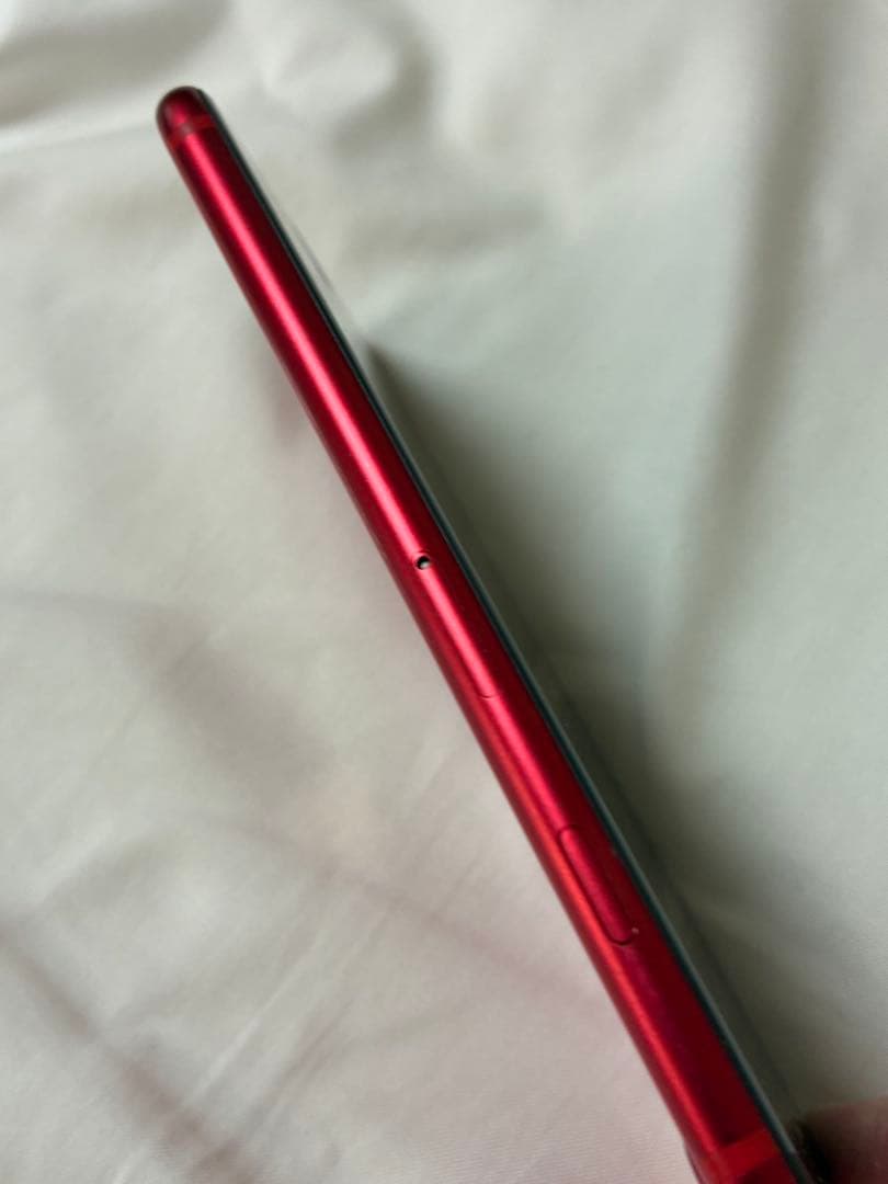 ★iPhone SE2 赤64GB SIMフリー バッテリー100% 箱付き★