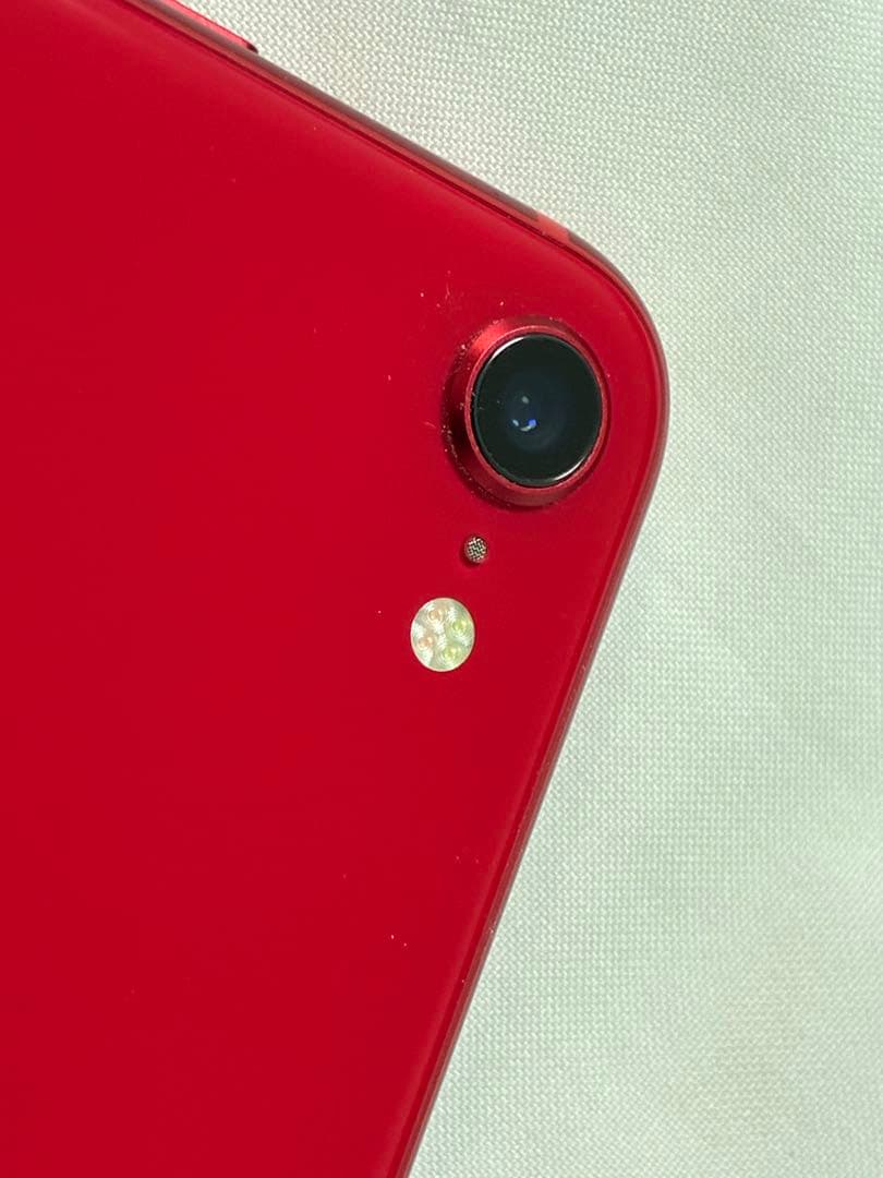 ★iPhone SE2 赤64GB SIMフリー バッテリー100% 箱付き★