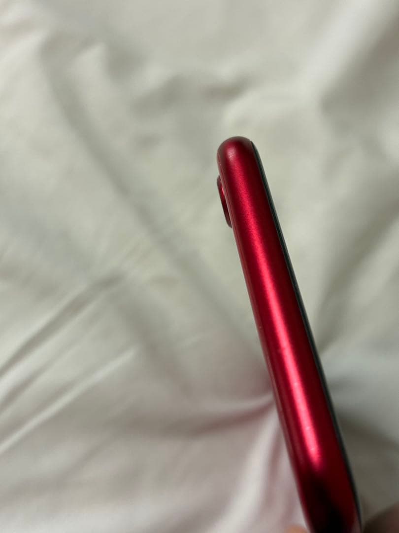 ★iPhone SE2 赤64GB SIMフリー バッテリー100% 箱付き★