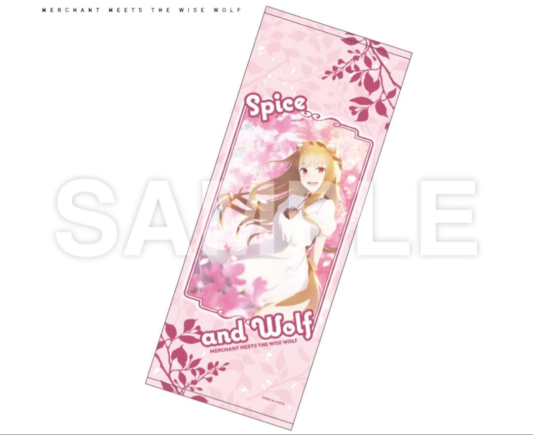 狼と香辛料 ホロ フェイスタオル