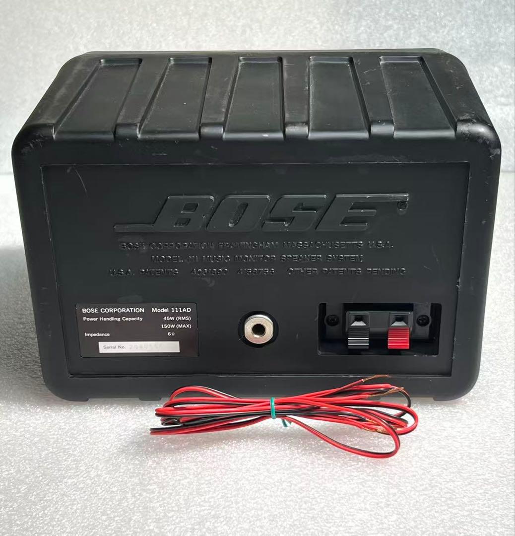 BOSE ボーズ　スピーカー 111AD ブラック 1個 ※動作確認済み