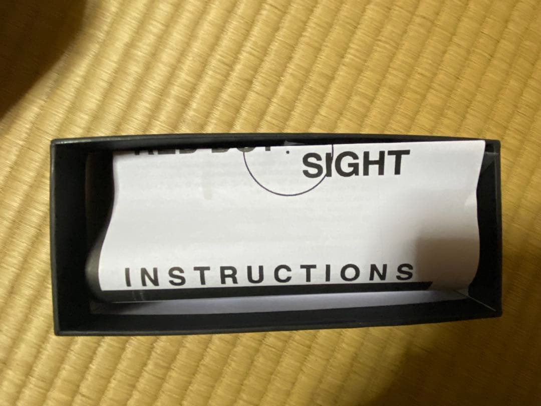 RED DOT・SIGHT 説明書付き