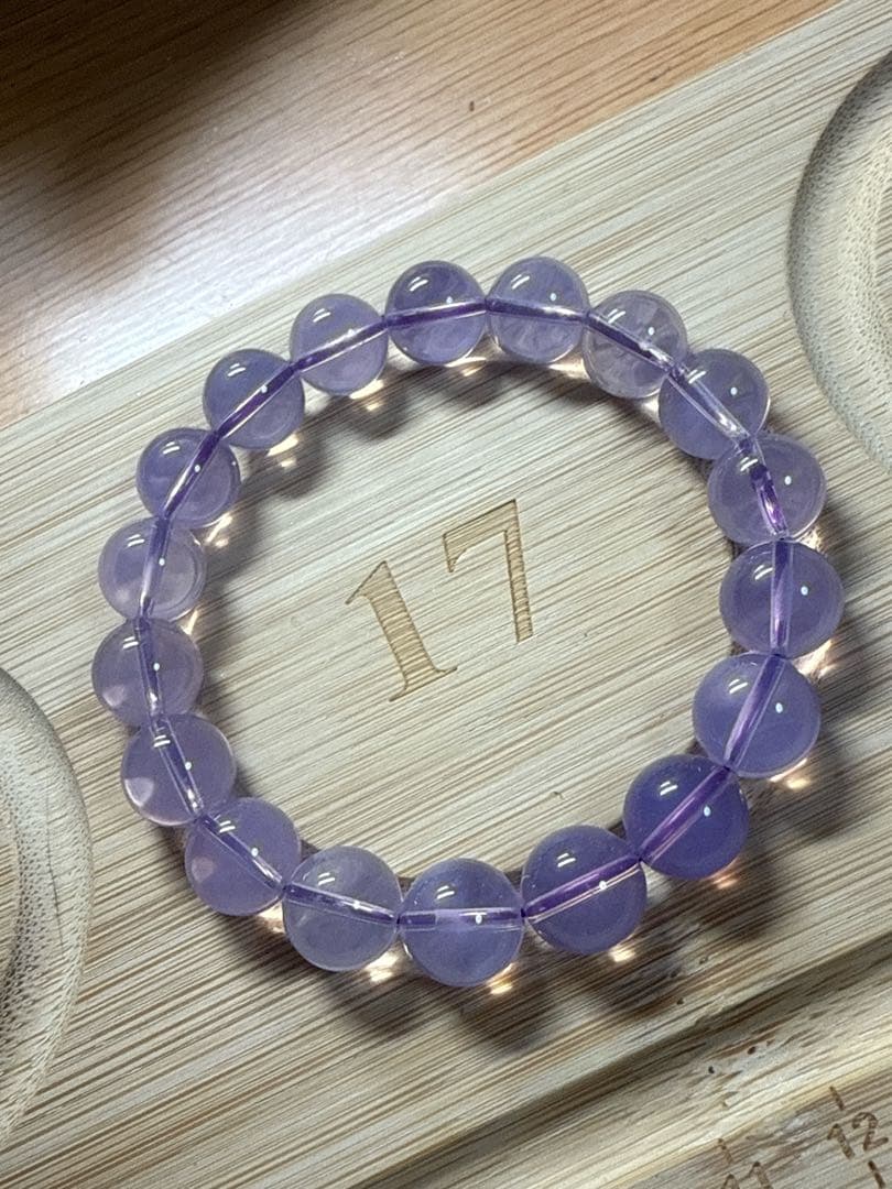 AAAランク アメジスト ブレスレット 17号