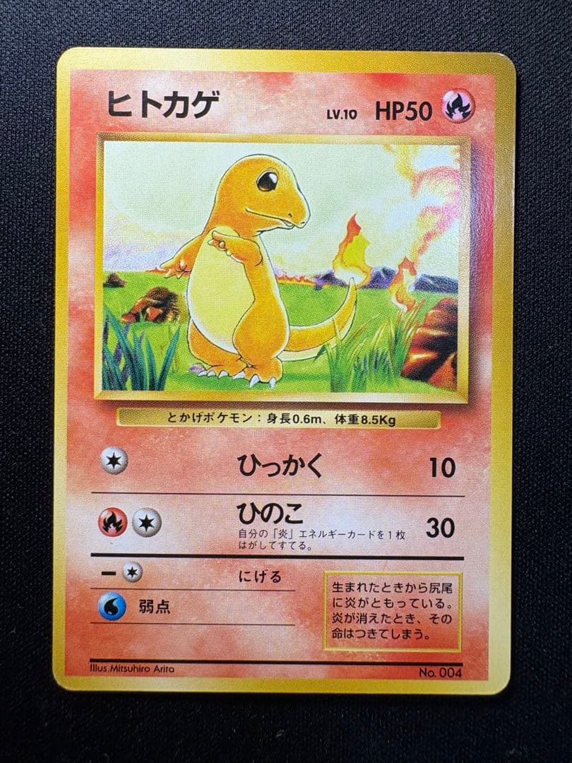 ポケモンカード　御三家　旧裏　初版　マークなし　ヒトカゲ　フシギダネ　ゼニガメ