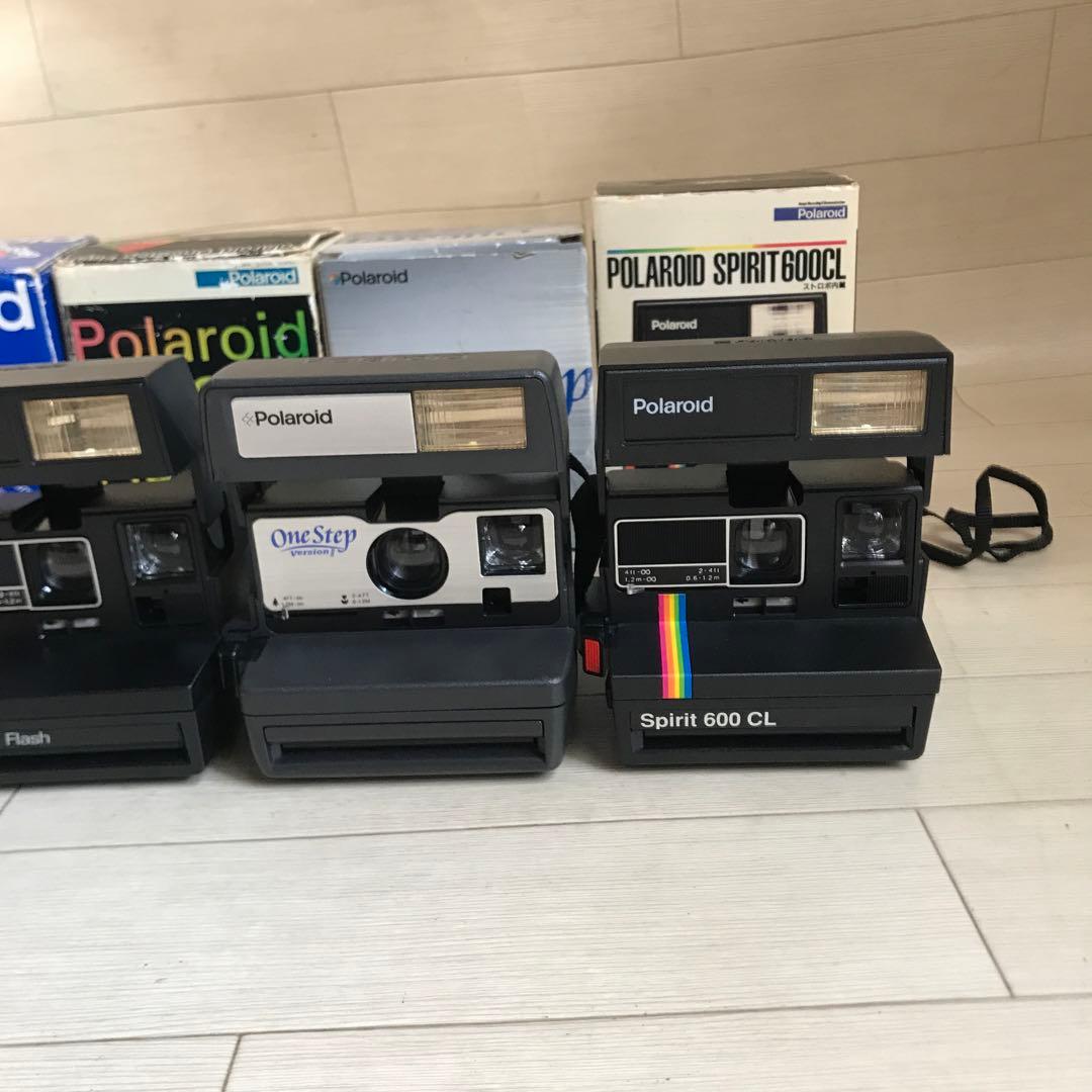 ポラロイドカメラ　4台