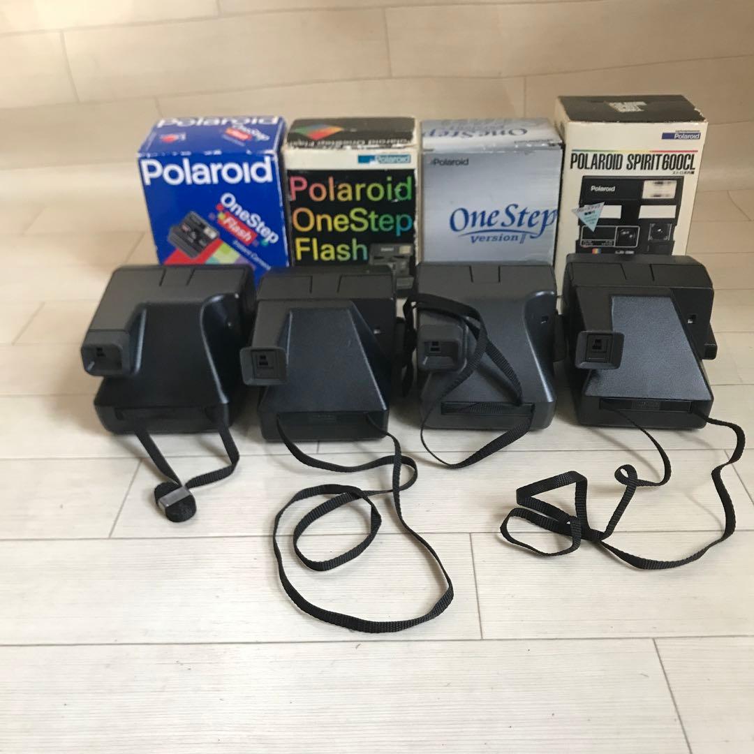 ポラロイドカメラ　4台