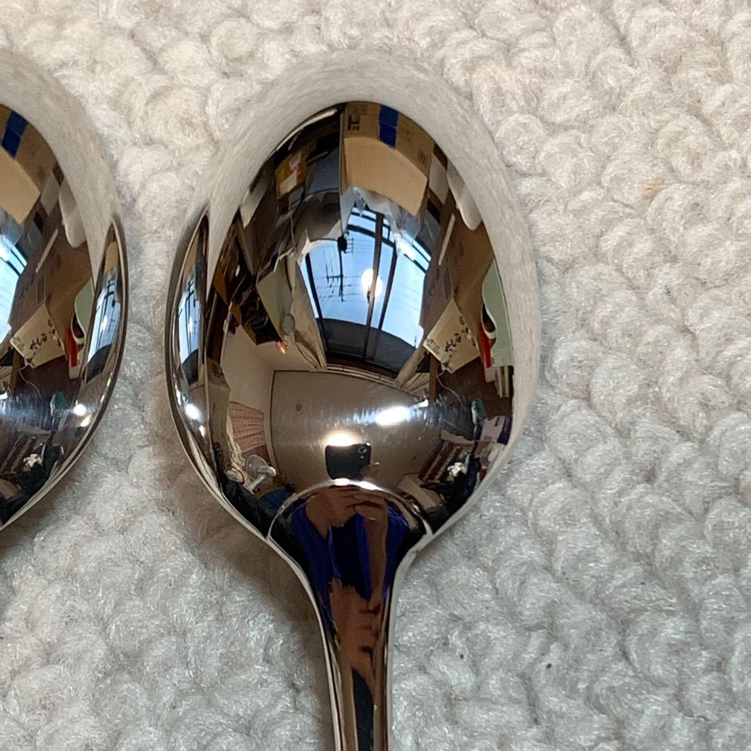 極美品　クリストフル　フィデリオ　洋銀シルバーコーティング　コーヒースプーン3本