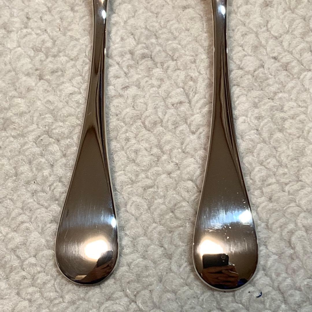 極美品　クリストフル　フィデリオ　洋銀シルバーコーティング　コーヒースプーン3本