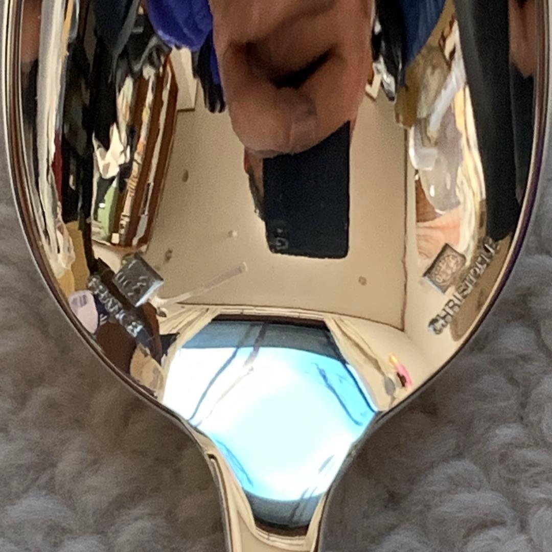 極美品　クリストフル　フィデリオ　洋銀シルバーコーティング　コーヒースプーン3本