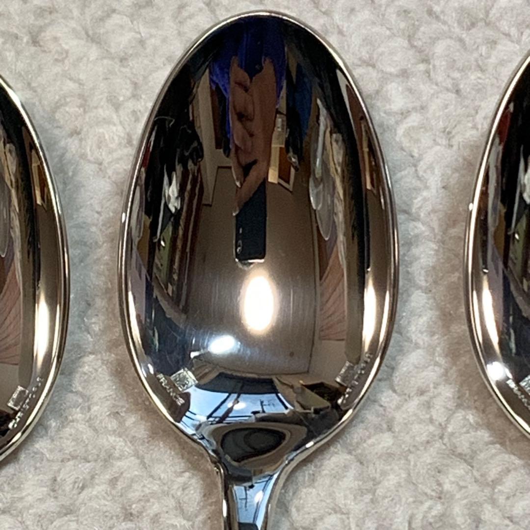 極美品　クリストフル　フィデリオ　洋銀シルバーコーティング　コーヒースプーン3本