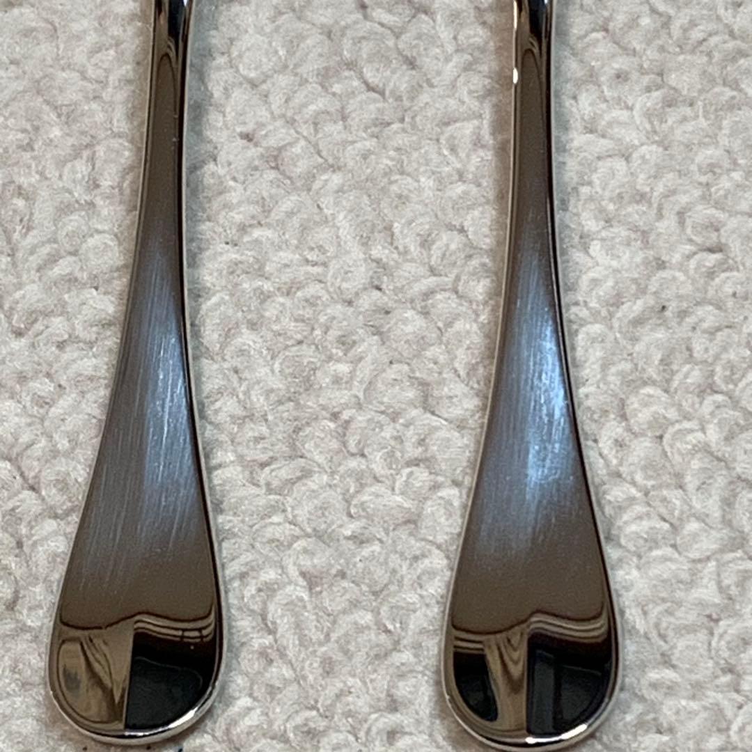 極美品　クリストフル　フィデリオ　洋銀シルバーコーティング　コーヒースプーン3本