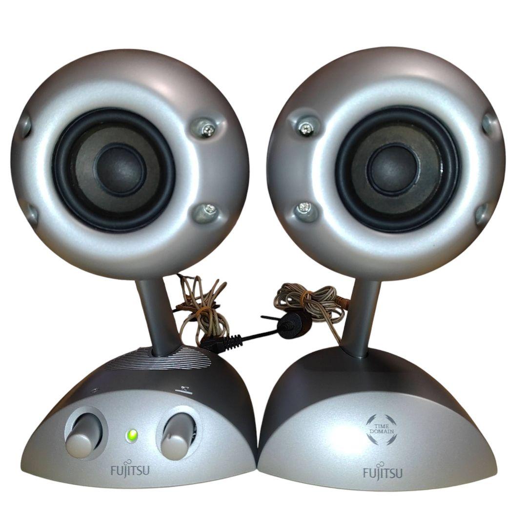 【動作OKな美品】タイムドメインミニ　アンプ内蔵スピーカー　アクティブスピーカー