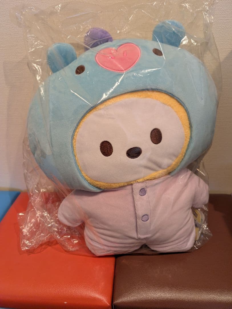 チミー＆マン　たっとんロンパースぬいぐるみ Lサイズ　ロンパース→マン＆チミー