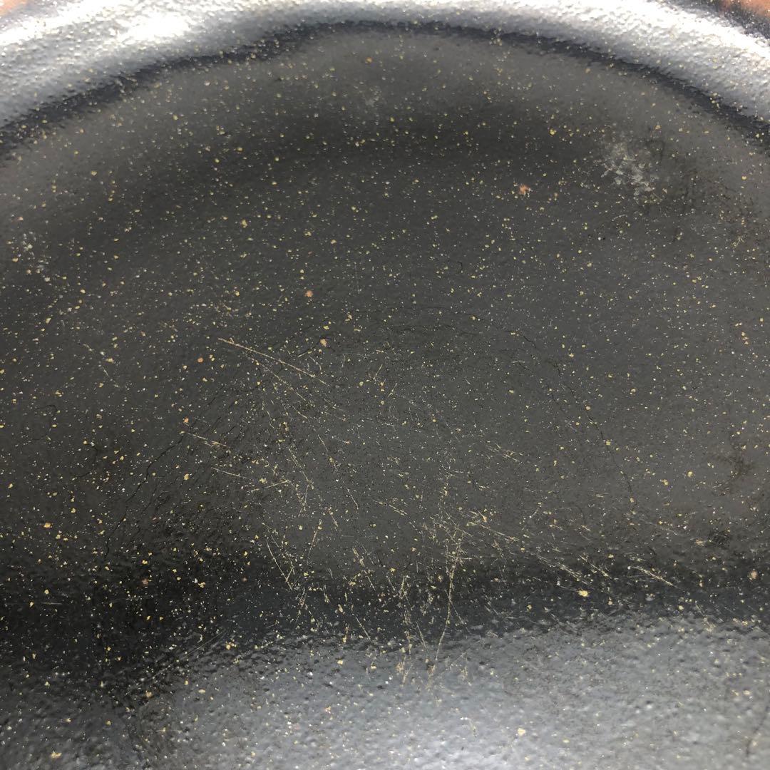 希少年代物レトロ厚み重厚感あり陶器お皿プレート24cm5枚ビンテージ食器骨董品