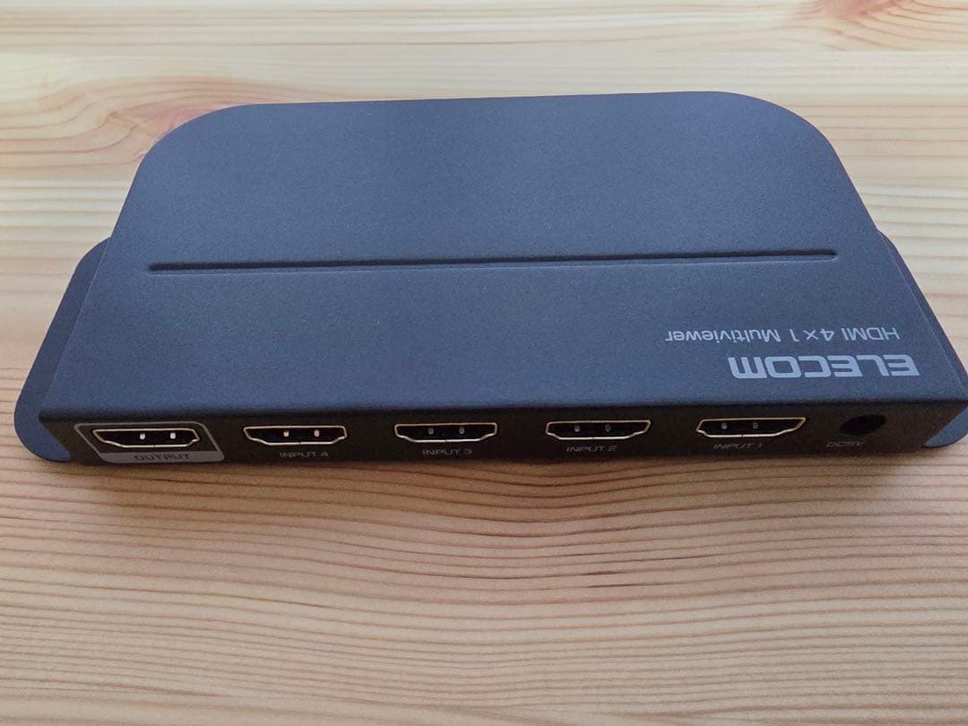 エレコム　4画面HDMI(R) マルチビューワー DH-SW2KMV41BK