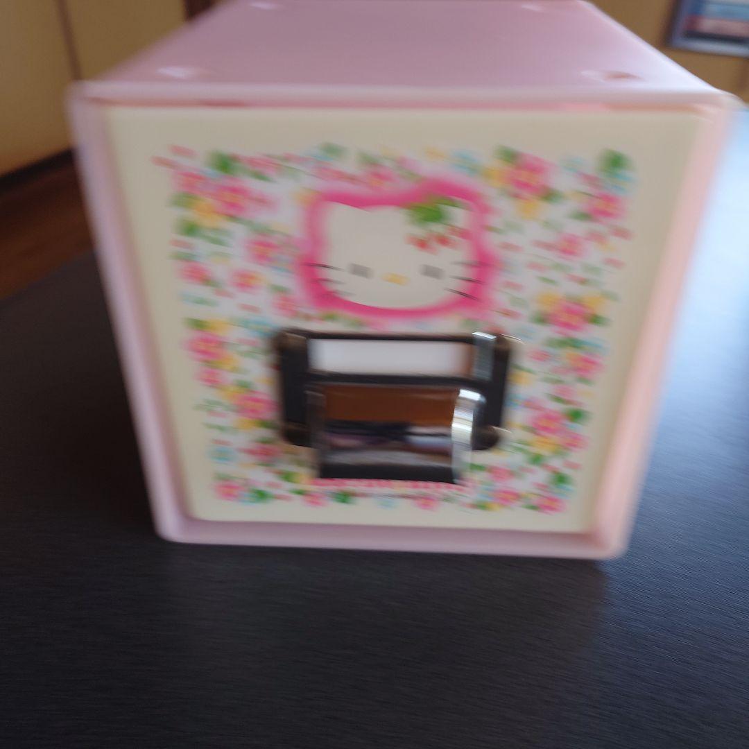 Hello Kitty 花柄収納ボックス2001年人気柄