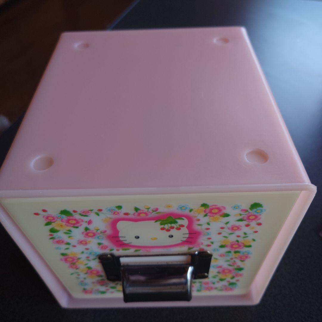 Hello Kitty 花柄収納ボックス2001年人気柄