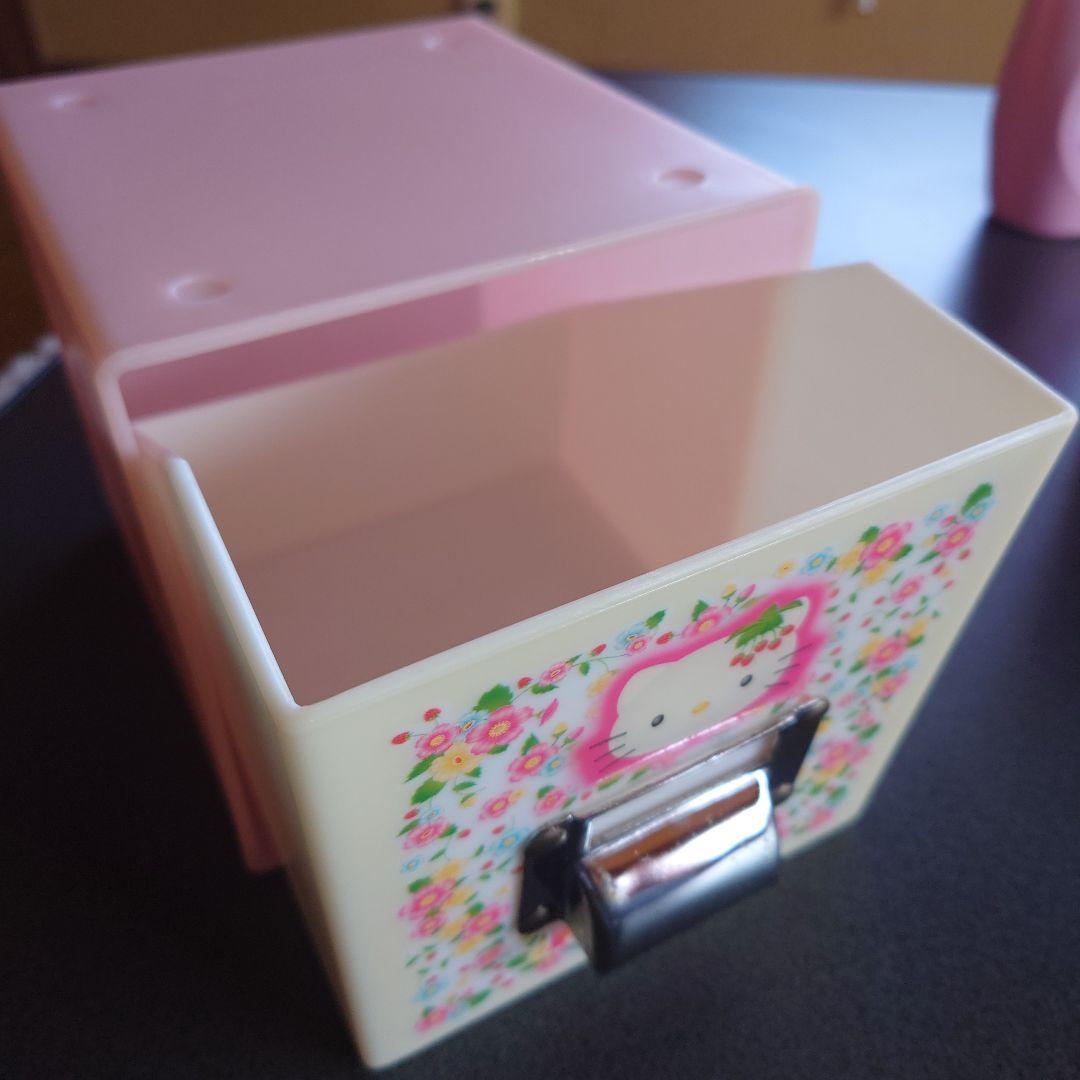 Hello Kitty 花柄収納ボックス2001年人気柄